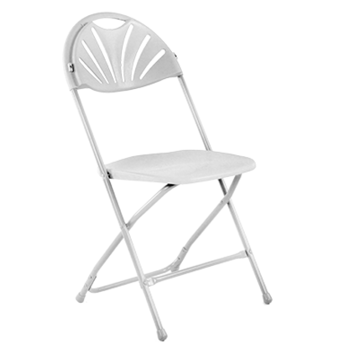 RAKI Set masa plianta rotunda pentru evenimente, catering D122xH73,5cm cu 6 scaune pliante 39x40x87cm