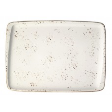Platou dreptunghiular din portelan BONNA GRAIN 36x25cm (GRA MOV 41DT)