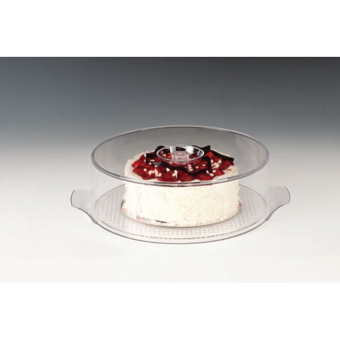 Cutie rotunda pentru tort RAKI, D30cm, policarbonat