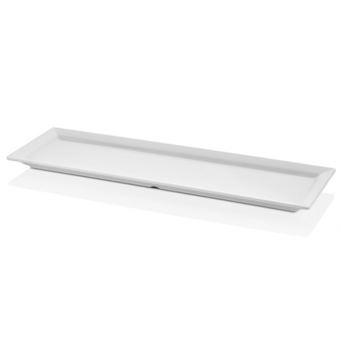 Tava din melamina GN 2/4 530x160mm, RAKI ORTA, culoare alba
