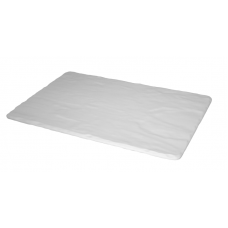 Platou dreptunghiular melamina, GN 1/2 32x26cm, CULINARO, aspect ardezie alba