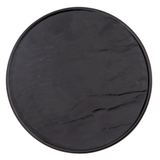 CULINARO METEOR BLACK Farfurie din portelan 25cm