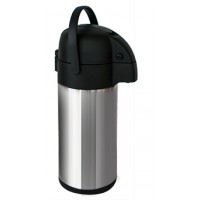 Termos din inox cu pompa RAKI 3,5l D15xh41cm