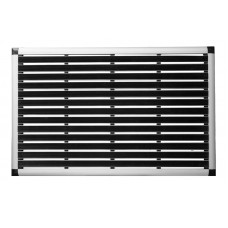 Stergator intrare profesional RAKI PROMAT 90x61cm cauciuc cu rama aluminiu