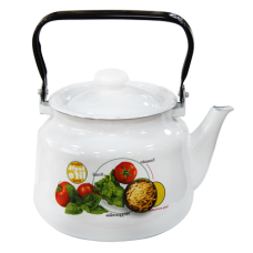 RAKI MOTARELA Ceainic otel carbon emailat 3,5L