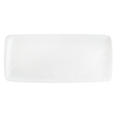 Platou dreptunghiular portelan BONNA IRIS WHITE 34x16cm (IRS WH MOV 35DT)