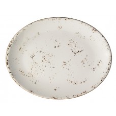 Farfurie ovala din portelan BONNA GRAIN 31cm (GRA MOV 31OV)