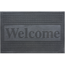 Covoras intrare RAKI textil si cauciuc, 60x40cm WELCOME