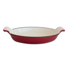 RAKI Tava fonta ovala cu strat ceramic 29x18cm