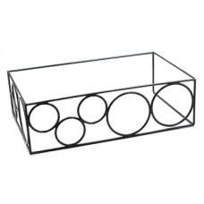 Suport metalic antiderapant bufet RAKI, 51,8x31,3xh15,8cm, pentru tavi GN 1/1 si 2/4 sau boluri