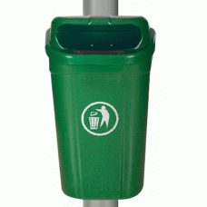 Cos de gunoi ICIKALA PROFI stradal 60lt verde 75,3x43x32,2cm verde MN0142207