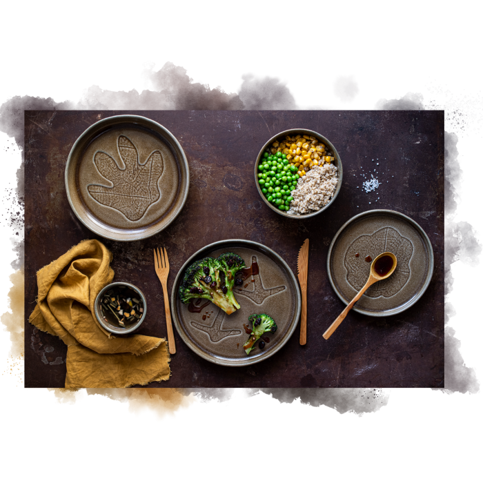 Farfurie portelan BONNA PRINTS 25cm