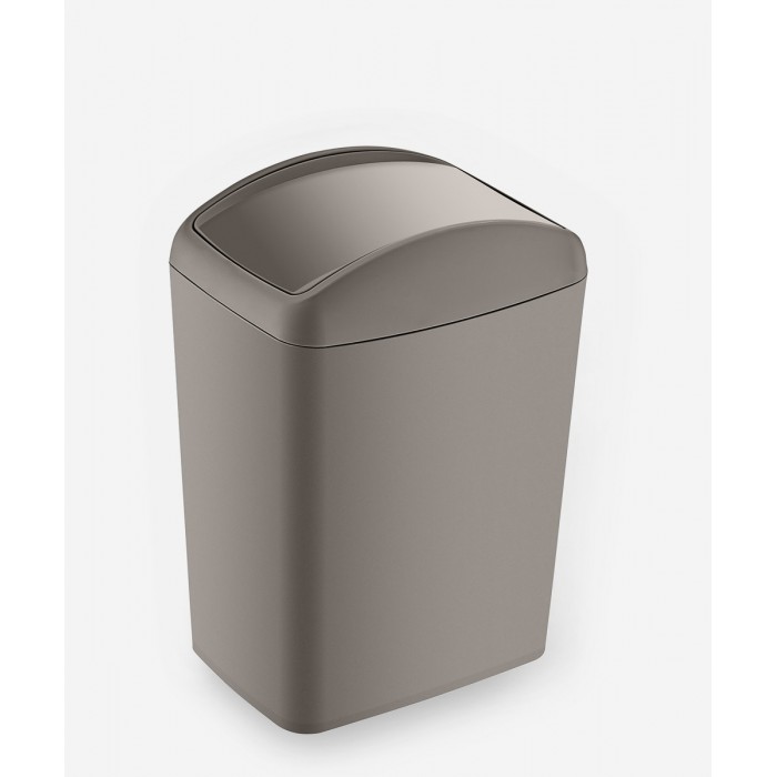 Cos gunoi cu capac batant RAKI TERRA 10l, 16x22,5xh32cm