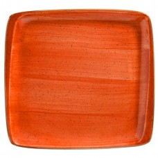 Farfurie patrata din portelan BONNA TERRACOTA 22x20cm (ATC MOV 28KR)