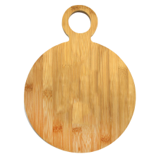 Platou din bambus rotund cu maner RAKI 36,5cm