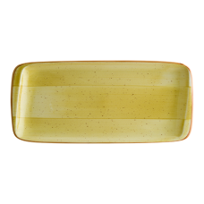 Platou dreptunghiular BONNA AMBER portelan 34x16cm (AAR MOV 35DT)