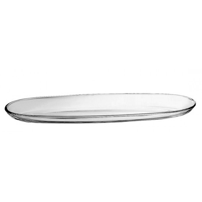 Platou oval din sticla temperata VIDIVI FENICE 50x16cm