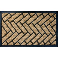 Covoras intrare RAKI cauciuc si fibra de nuca de cocos 75x45cm