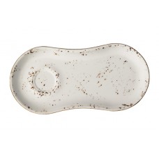 Farfurie aperitiv portelan BONNA GRAIN 25x12cm (GRA GRM 01STB)