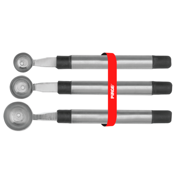 Set linguri pariziene pentru decor, 3bucati, D15-20-25mm PIRGE