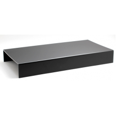 Suport acrilic expunere bufet RAKI, 59,5x29,5xh8cm, negru