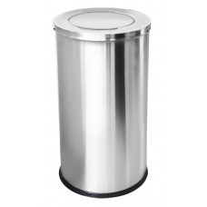 RAKI ICIKALA Cos gunoi inox cu capac basculant 38xh73cm