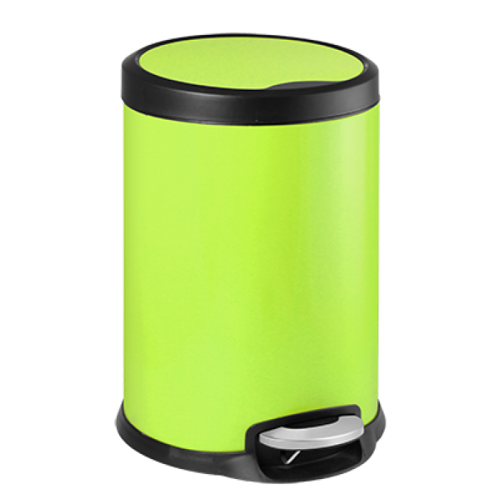 Cos gunoi cu pedala FANTASY 12L verde MN018563