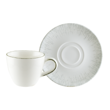 Ceasca cu farfurioara cafea BONNA IRIS 80ml (IRS GRM 02KT/E103 RIT 02KF)
