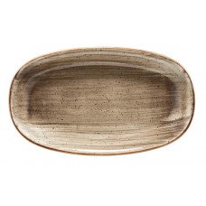 Farfurie ovala din portelan BONNA TERRAIN 34x19cm (ATR GRM 34OKY)
