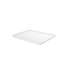 Tava din melamina RAKI, GN 1/2 32,5x27cm culoare alba