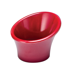 Bol oblic melamina RAKI, D7,5xh6cm, rosu