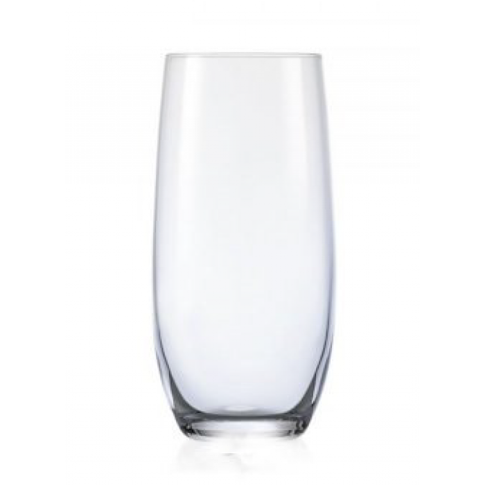 Set 6 pahare bauturi racoritoare BOHEMIA CRISTAL CLUB 350ml, D7,3xh15,2cm