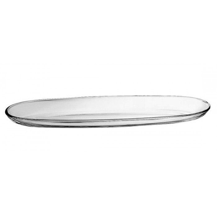 Platou oval din sticla temperata VIDIVI FENICE 41x11,5cm