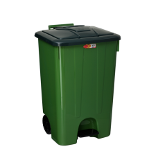 Cos de gunoi RAKI ICIKALA 85l 48x46xh75cm verde