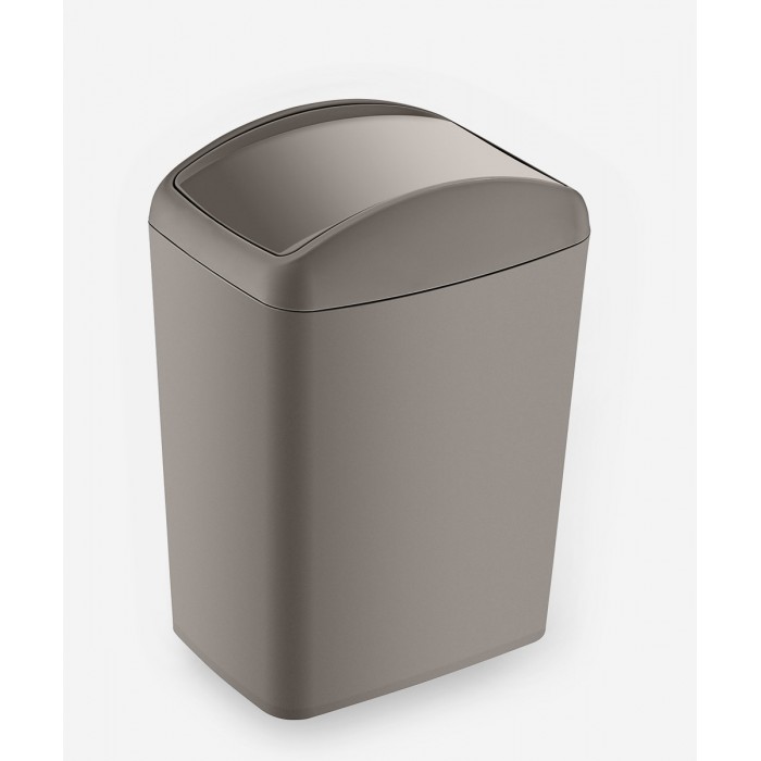 Cos gunoi cu capac batant RAKI TERRA 20l, 27,5x35,3xh51cm