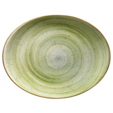 Farfurie ovala din portelan BONNA THERAPHY 31x24cm (ATH MOV 31OV)