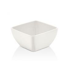 Bol patrat melamina RAKI VOLMA, 12,5x12,5xh6,5cm, alb