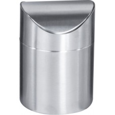 Cos pentru birou RAKI inox cu capac batant 1,25l