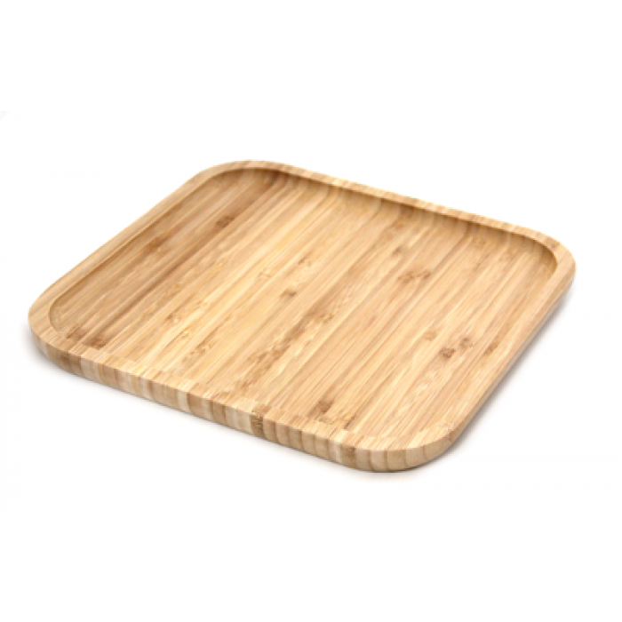 Platou bambus patrat RAKI 30x30x2cm