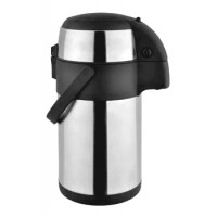 Termos inox cu pompa RAKI 3l D15xh37cm