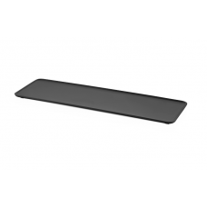 Tava din melamina RAKI, GN 2/4 53x16cm culoare neagra
