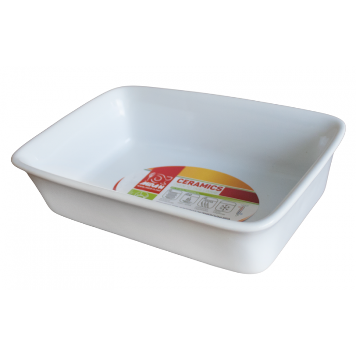 Tava ceramica dreptunghiulara CULINARO CERAMICA 18x12xh4,5cm cuptor