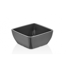 Bol patrat melamina RAKI VOLMA, 9x9xh4cm, pentru sos, gri