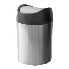 Cos pentru birou RAKI inox cu capac batant 1,5l