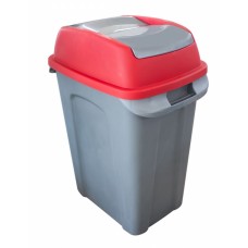 Cos RAKI ICIKALA PROFI pentru gunoi cu capac batant 50L N-5 culoare bej MN0133350