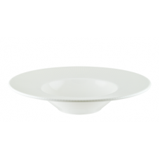 Farfurie paste portelan BONNA IRIS WHITE 28cm 400ml (IRS WH BNC 28CK)