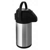 Termos din inox cu pompa RAKI 2,2l D15xh34,3cm