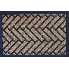 Covor intrare RAKI, cauciuc si fibra nuca de cocos 60x40cm