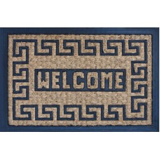 Covor intrare RAKI cauciuc si fibra de nuca de cocos 60x40cm WELCOME