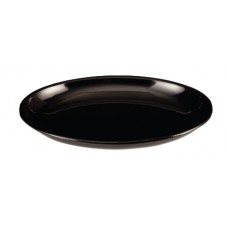 Platou oval RAKI, 40,5x29,5xh5cm, negru